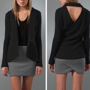 T by Alexander Wang Open Back Blazer